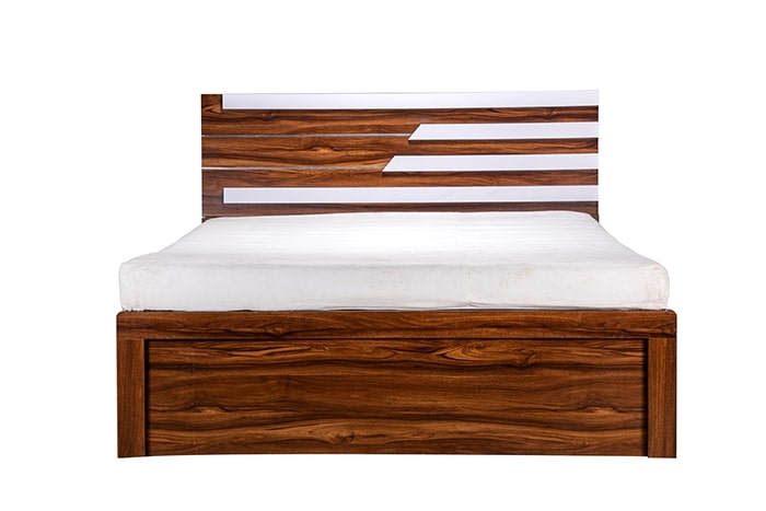 TR Alum Stripes King Bed (Storage)